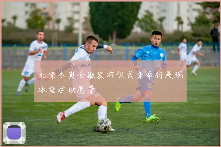 北京冬奥会徽发布仪式京举行展现冰雪运动愿景