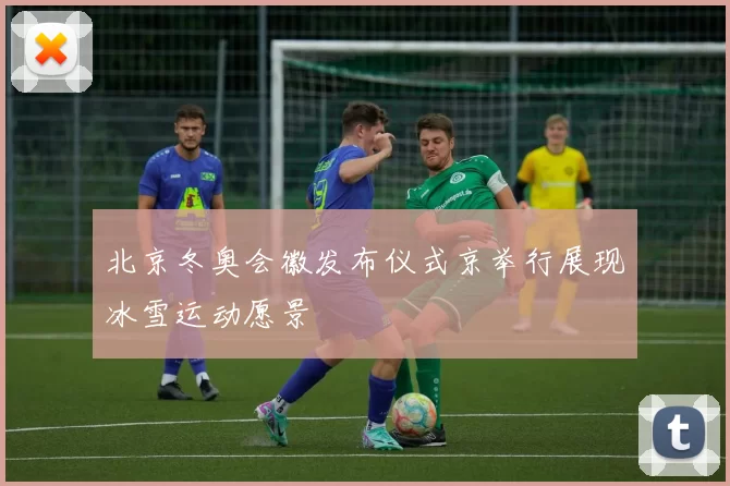 北京冬奥会徽发布仪式京举行展现冰雪运动愿景