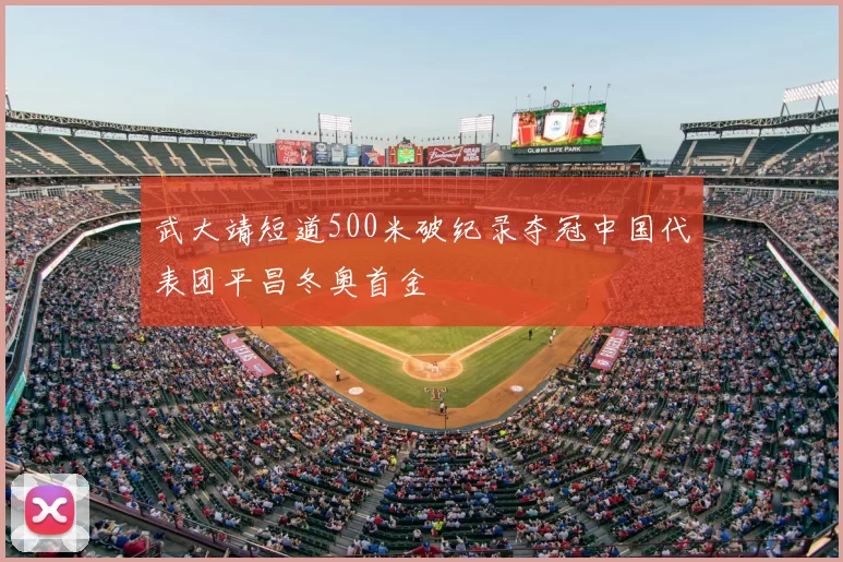 武大靖短道500米破纪录夺冠中国代表团平昌冬奥首金